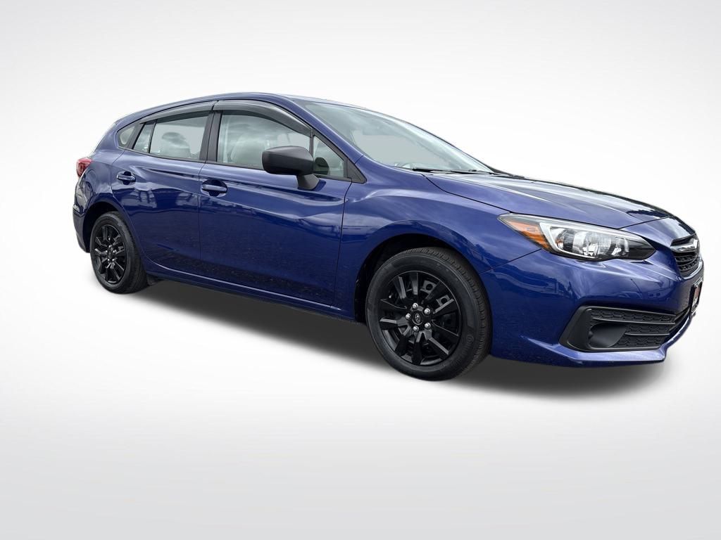 2022 Sapphire Blue Pearl Subaru Impreza Base AWD Hatchback