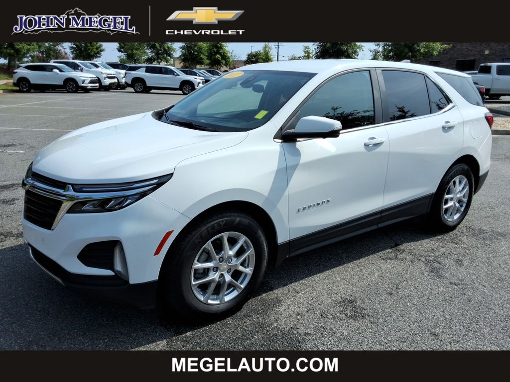 Summit White 2022 Chevrolet Equinox SUV / Crossover Front-Wheel Drive 6-Speed Automatic Overdrive