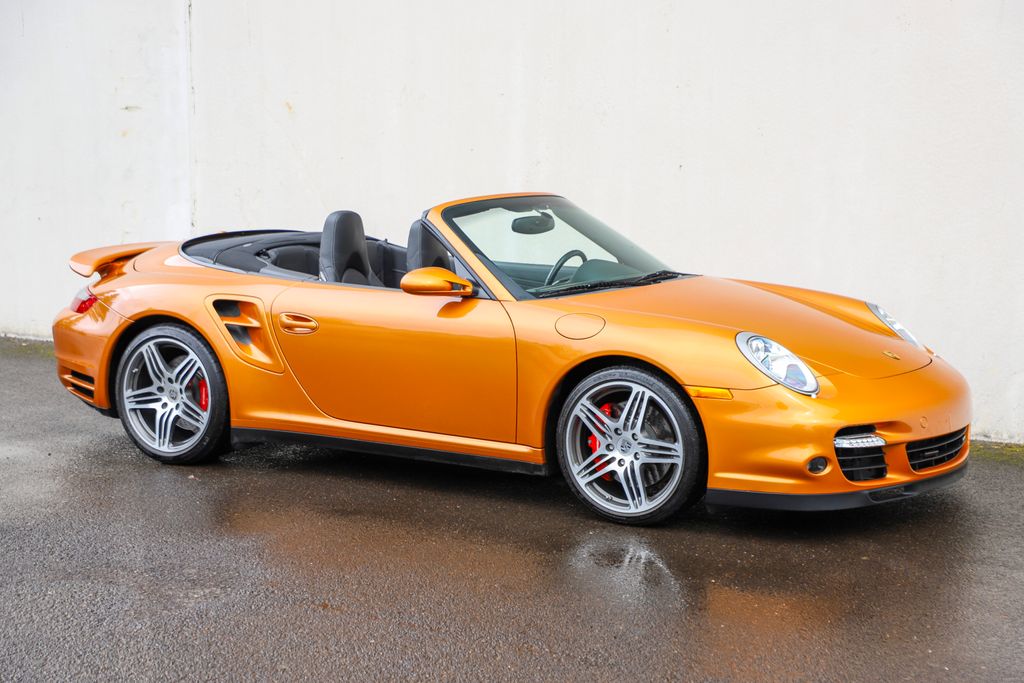 Nordic Gold Metallic 2009 Porsche 911 Convertible All-Wheel Drive 6-Speed Manual Overdrive