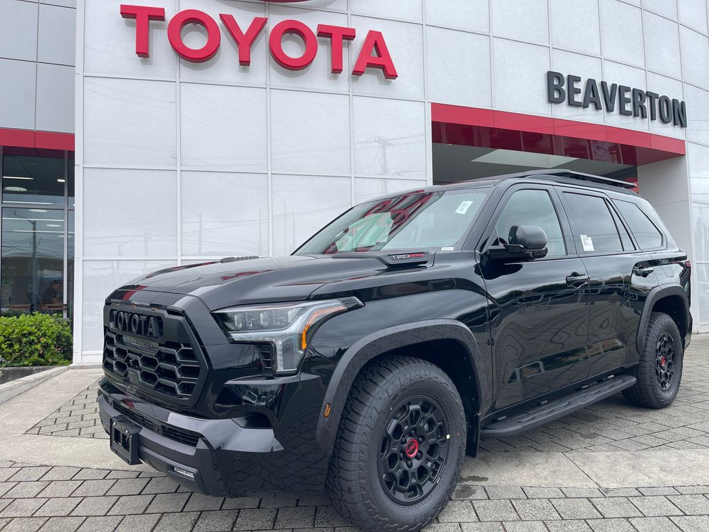 MIDNIGHT BLACK METALLIC 2026 Toyota Sequoia SUV / Crossover Four-Wheel Drive Automatic