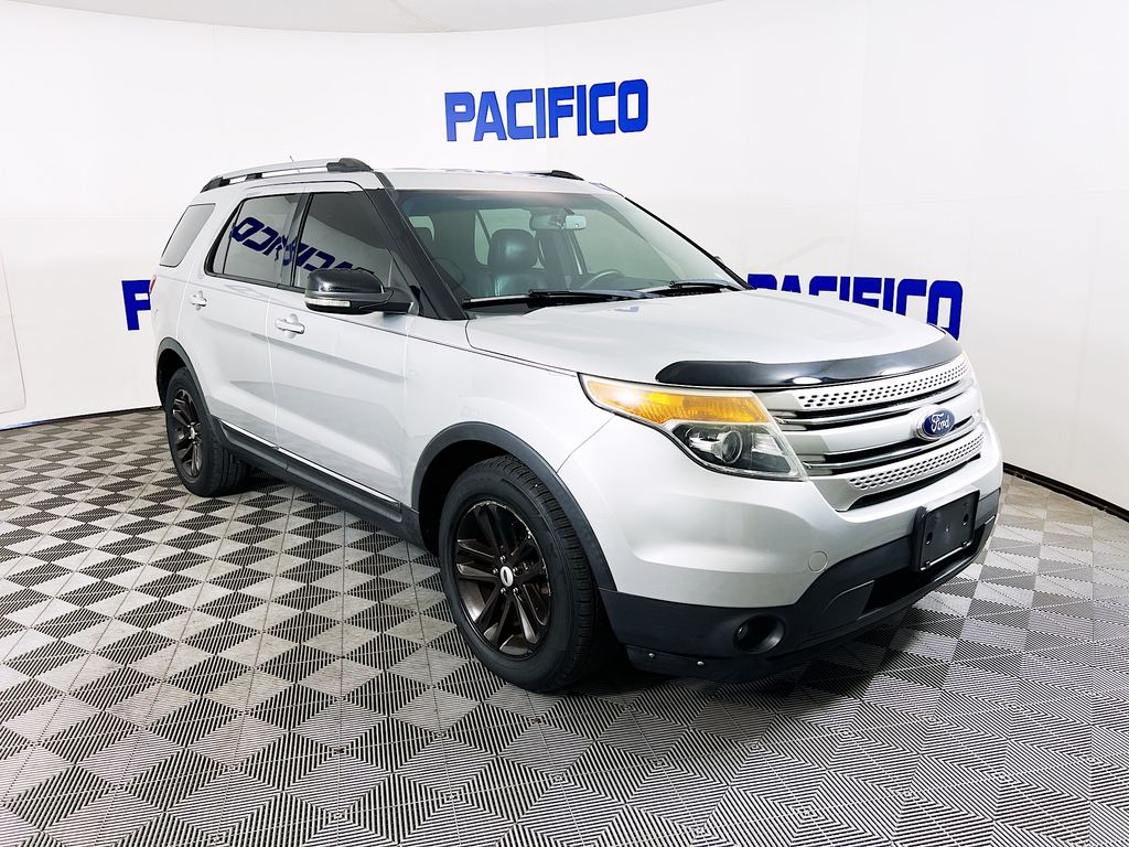 Ingot Silver 2012 Ford Explorer XLT SUV / Crossover Front-Wheel Drive 6-Speed Automatic