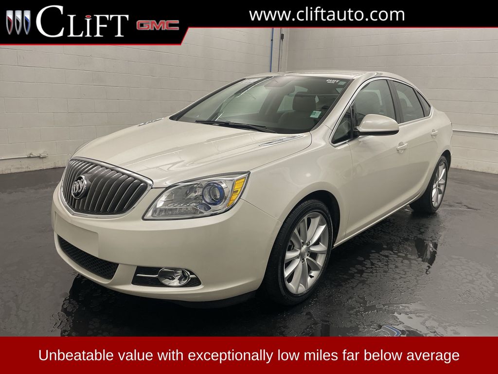White Diamond Tricoat 2016 Buick Verano Convenience FWD Sedan Front-Wheel Drive 6-Speed Automatic Overdrive