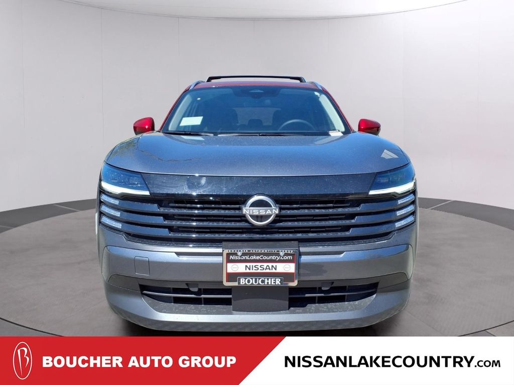 New 2026 Gun Metallic / Scarlet Ember Tintcoat Two-tone Nissan SV image 3