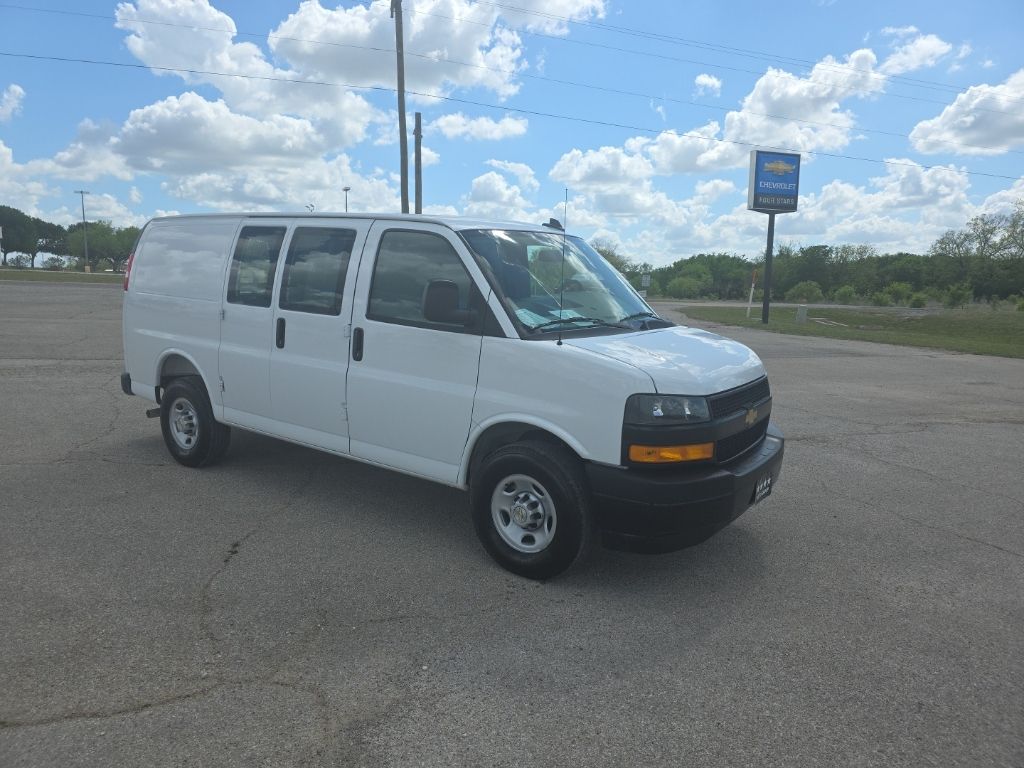 Summit White 2025 Chevrolet Express Cargo 2500 RWD Van Rear-Wheel Drive 8-Speed Automatic Overdrive