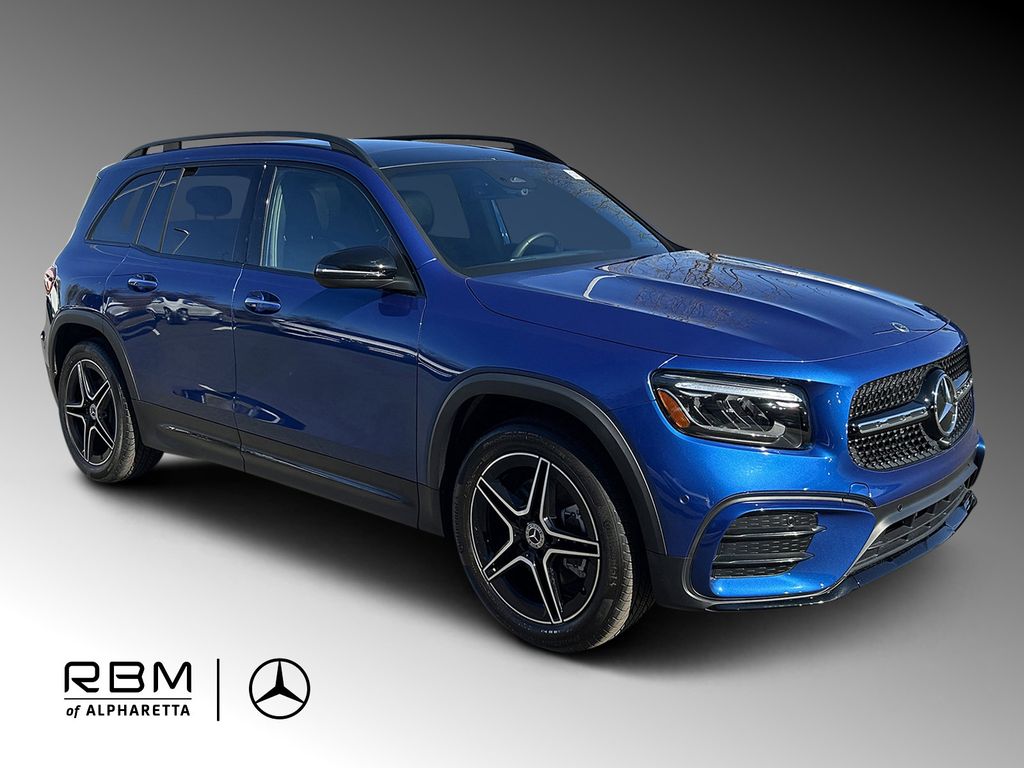 Blue 2025 Mercedes-Benz GLB 250 FWD SUV / Crossover Front-Wheel Drive 8-Speed Dual Clutch