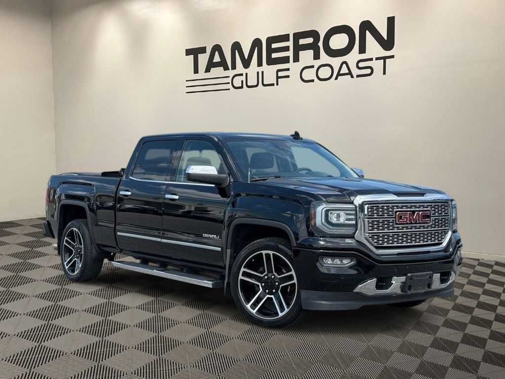 Onyx Black 2018 GMC Sierra 1500 Pickup Truck Four-Wheel Drive 8-Speed Automatic Overdrive