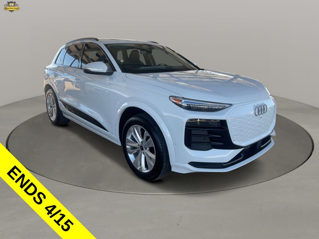 Glacier White Metallic 2025 Audi Q6 e-tron Premium Plus RWD SUV / Crossover Rear-Wheel Drive Automatic