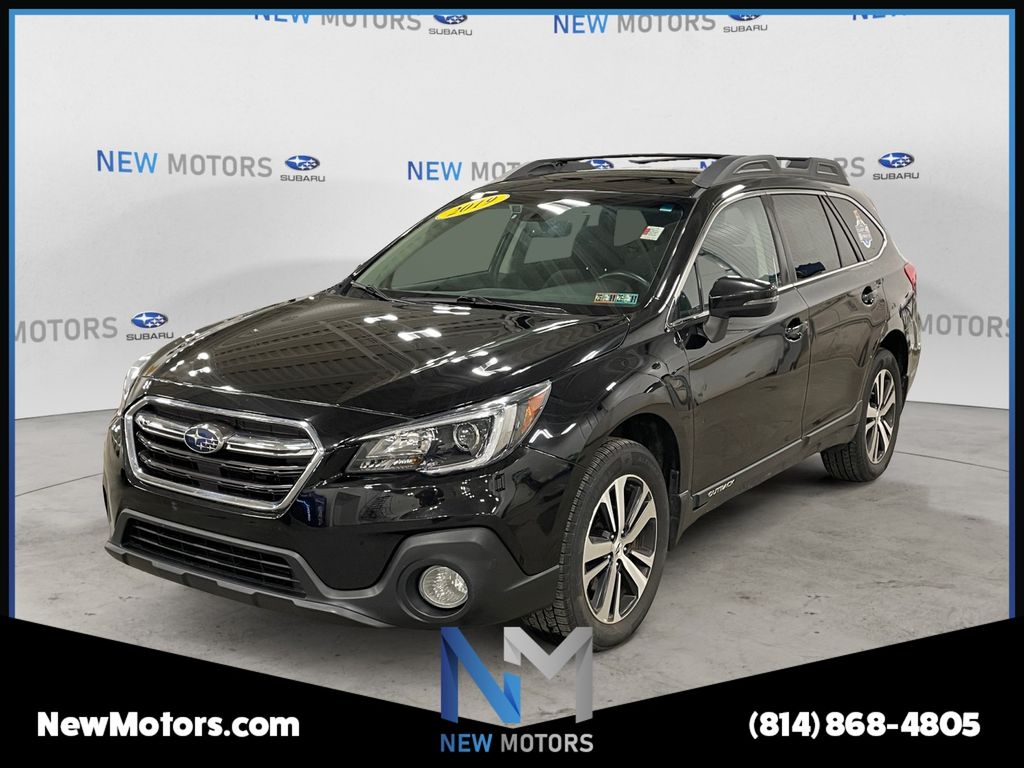 Crystal Black Silica 2019 Subaru Outback 2.5i Limited AWD Wagon All-Wheel Drive Continuously Variable Transmission