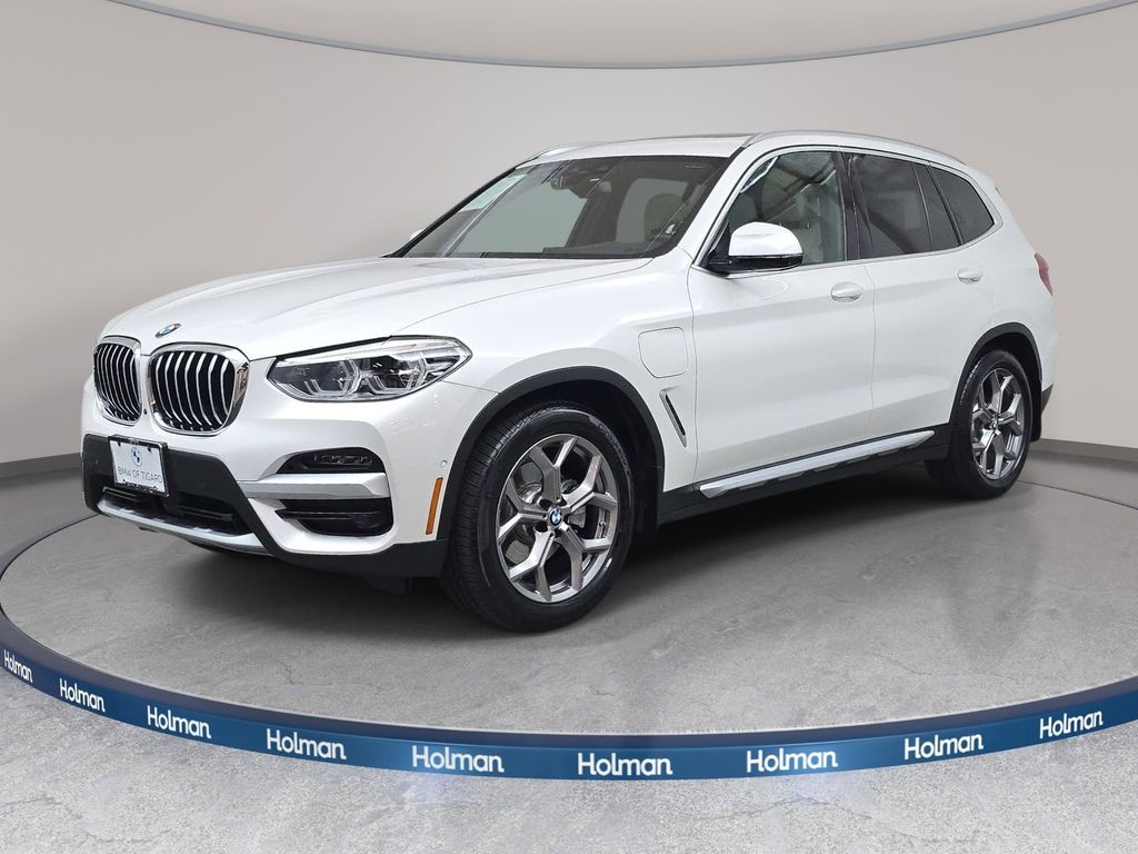 Mineral White Metallic 2021 BMW X3 xDrive30e AWD SUV / Crossover All-Wheel Drive 8-Speed Automatic