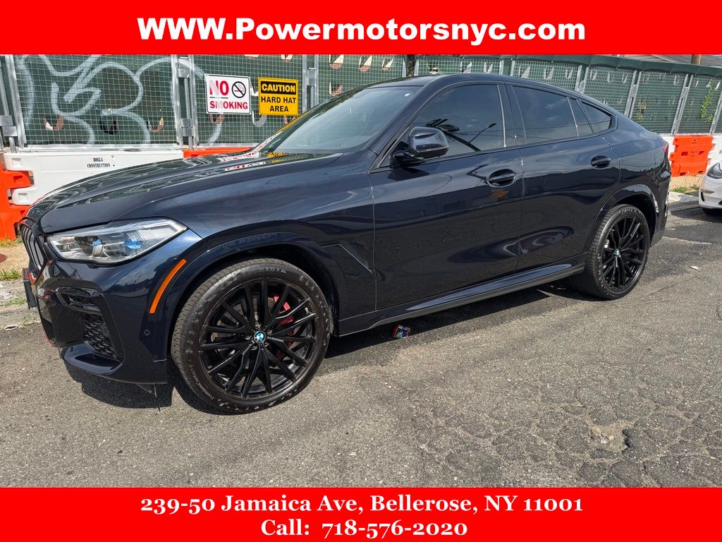 Black 2023 BMW X6 xDrive40i AWD SUV / Crossover All-Wheel Drive 8-Speed Automatic