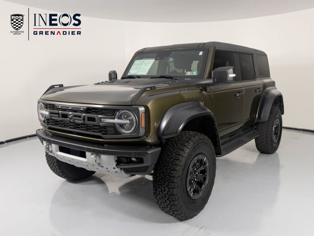 Green Metallic 2024 Ford Bronco Raptor SUV / Crossover Four-Wheel Drive Automatic