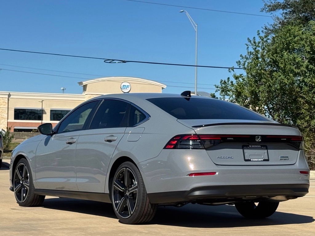 2025 Honda Accord Hybrid Sport Gray at Classic Elite Chevrolet Hwy 6