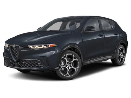 Black 2025 Alfa Romeo Tonale Hybrid All-Wheel Drive 6-Speed Automatic