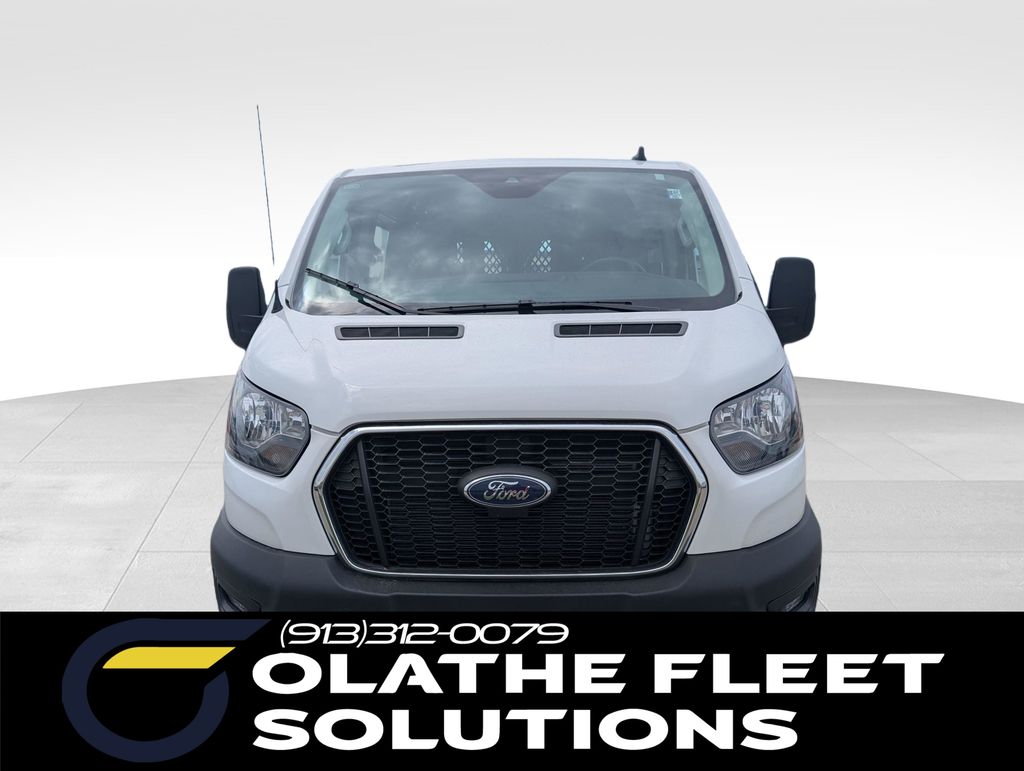 Oxford White 2024 Ford Transit Cargo 250 Low Roof LB RWD Van Rear-Wheel Drive
