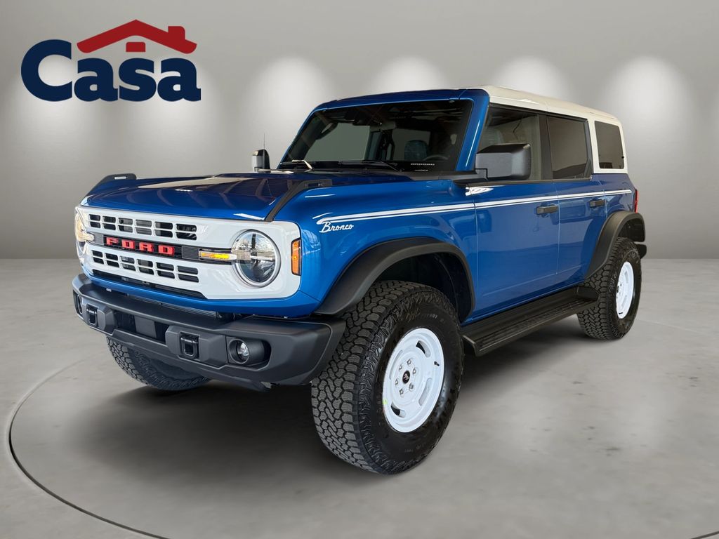 Velocity Blue Metallic 2026 Ford Bronco SUV / Crossover Four-Wheel Drive Automatic