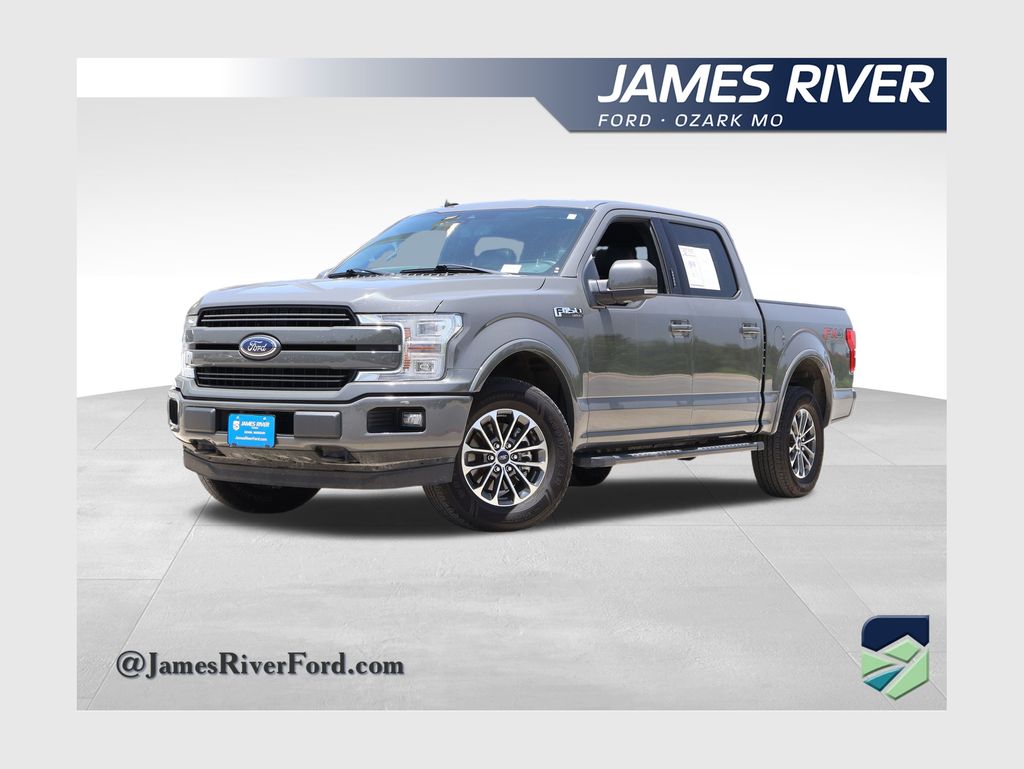 Gray Metallic 2020 Ford F-150 Pickup Truck Four-Wheel Drive Automatic