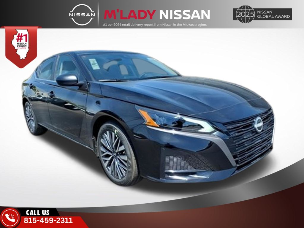 Super Black 2026 Nissan Altima 2.5 SV FWD Sedan Front-Wheel Drive Continuously Variable Transmission
