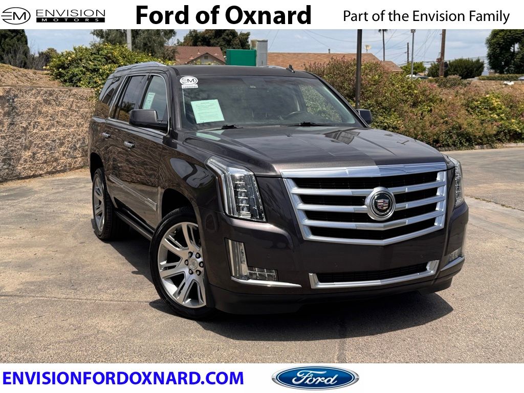 Dark Granite 2015 Cadillac Escalade SUV / Crossover Four-Wheel Drive 6-Speed Automatic