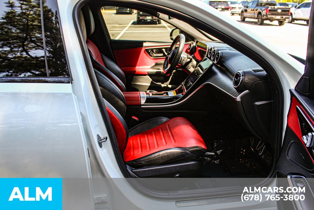 Used 2023 White Mercedes-Benz C 300 image 21