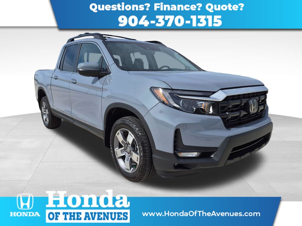 Sonic Gray Pearl 2026 Honda Ridgeline RTL AWD Pickup Truck All-Wheel Drive 9-Speed Automatic