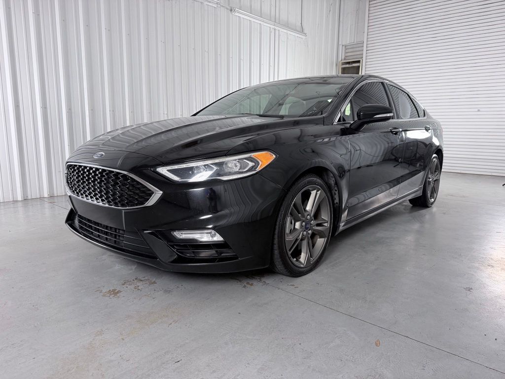 Shadow Black 2017 Ford Fusion Sedan All-Wheel Drive 6-Speed Automatic
