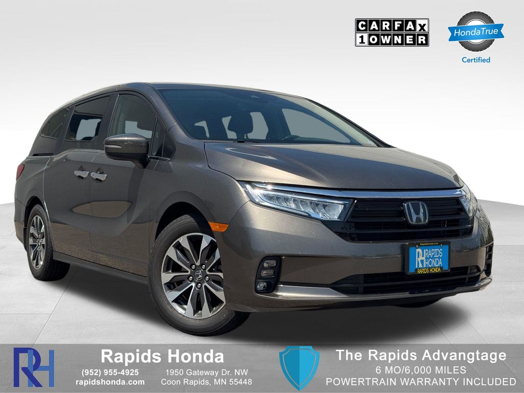 Pacific Pewter Metallic 2022 Honda Odyssey Minivan Front-Wheel Drive Automatic