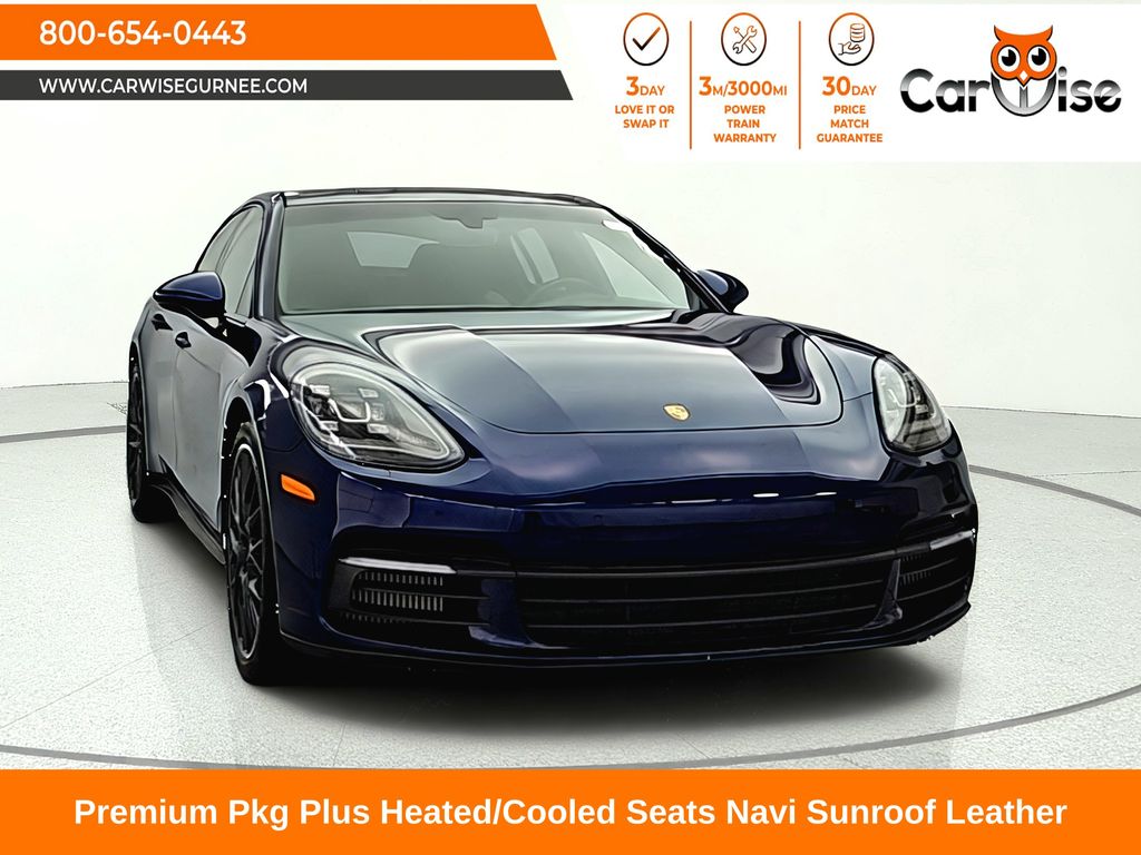 Blue 2020 Porsche Panamera Sedan All-Wheel Drive 8-Speed Automatic