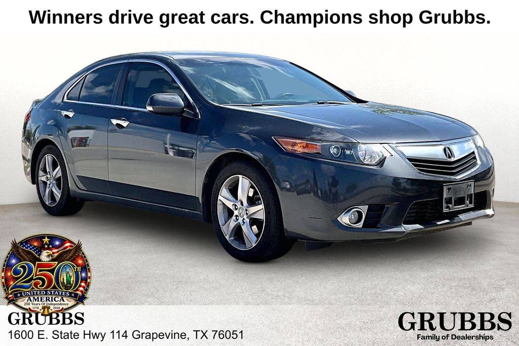 Crystal Black Pearl 2011 Acura TSX Sedan Front-Wheel Drive 5-Speed Automatic
