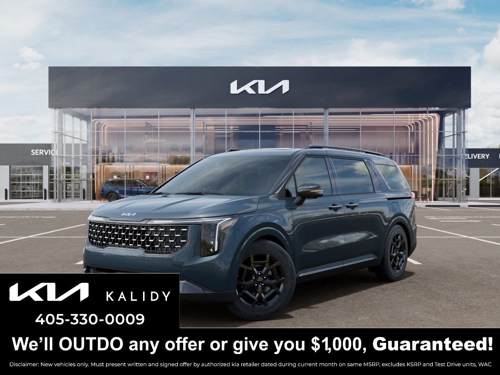 Blue 2026 Kia Carnival SX Prestige FWD Minivan Front-Wheel Drive 8-Speed Automatic