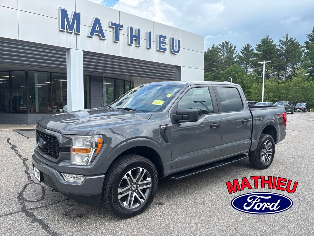 Gray (Lead Foot) 2021 Ford F-150 Pickup Truck Four-Wheel Drive Automatic
