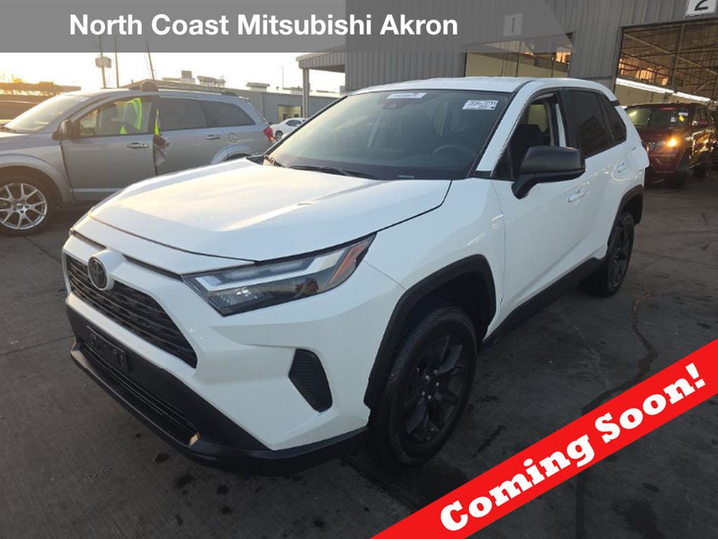 Ice 2025 Toyota RAV4 LE FWD SUV / Crossover Front-Wheel Drive 8-Speed Automatic