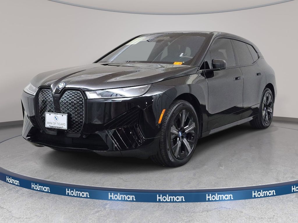 Black Sapphire Metallic 2024 BMW iX xDrive50 AWD SUV / Crossover All-Wheel Drive Automatic