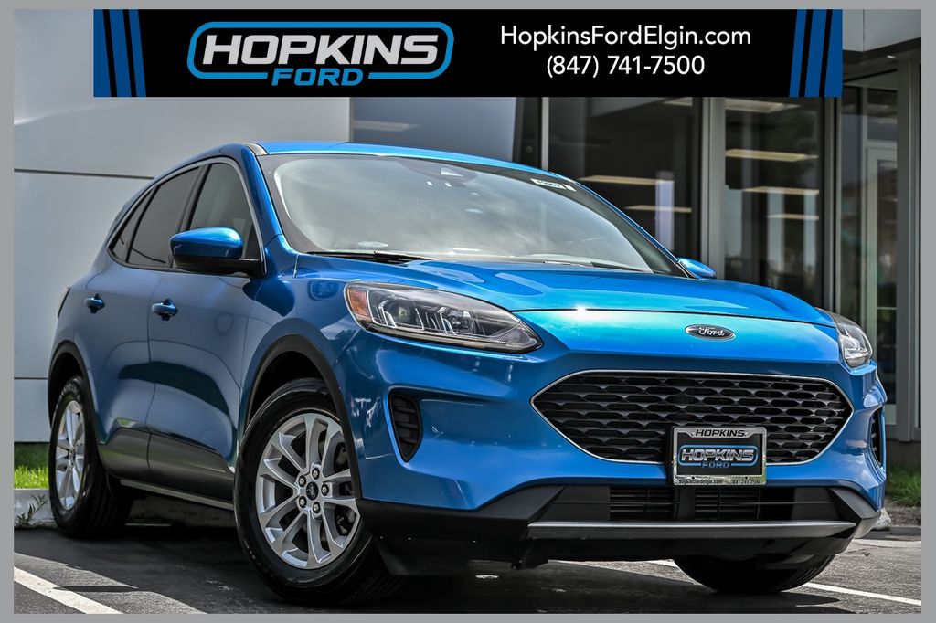 Velocity Blue Metallic 2020 Ford Escape SUV / Crossover Front-Wheel Drive 8-Speed Automatic