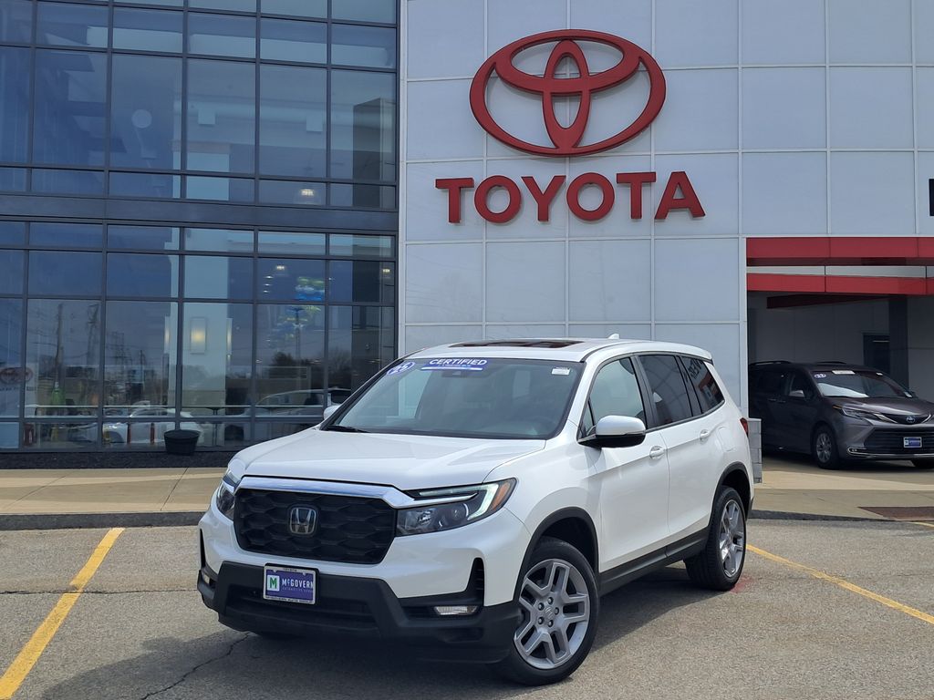 White 2025 Honda Passport EX-L AWD SUV / Crossover All-Wheel Drive 9-Speed Automatic