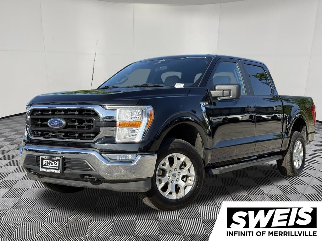 Black Metallic 2023 Ford F-150 Pickup Truck Four-Wheel Drive Automatic