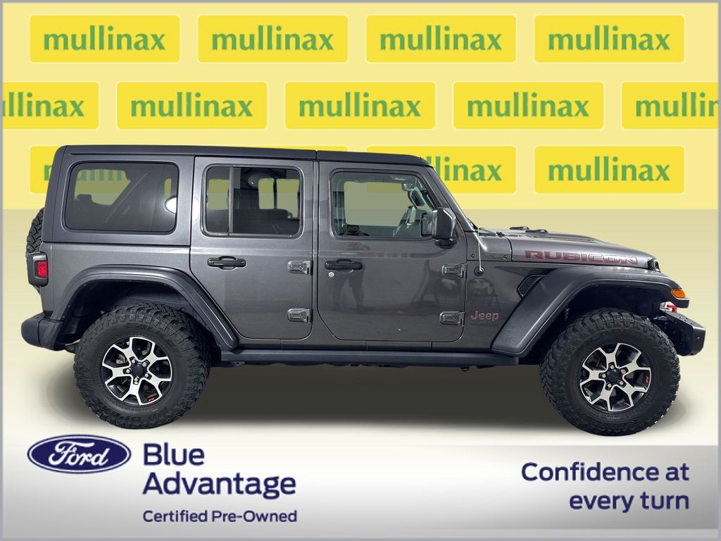 Certified Used 2020 Gray Jeep Unlimited Rubicon image 2