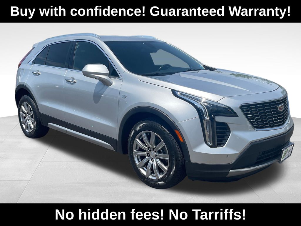 Radiant Silver Metallic 2019 Cadillac XT4 Premium Luxury AWD SUV / Crossover Four-Wheel Drive 9-Speed Automatic