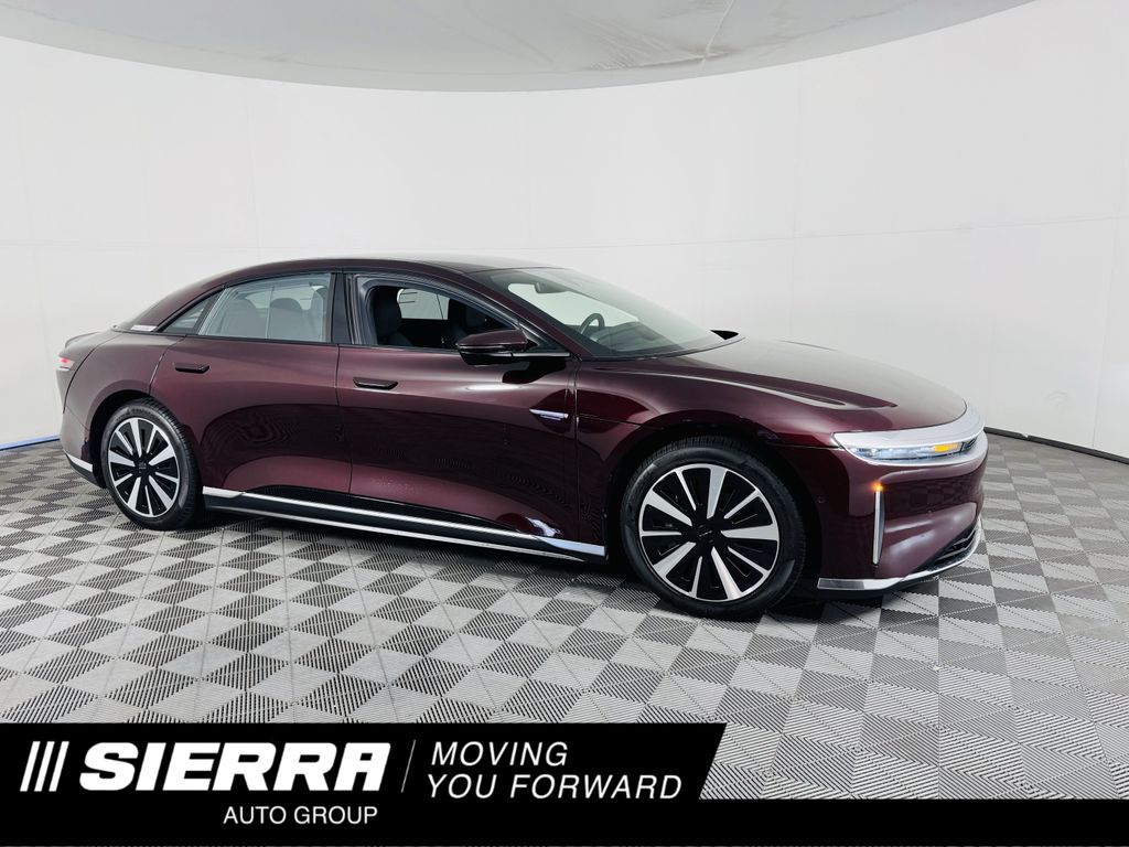 Red 2024 Lucid Air Sedan All-Wheel Drive 1-Speed Automatic