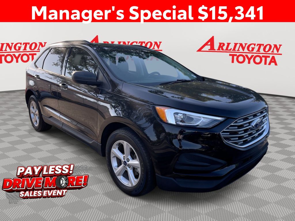 Agate Black 2020 Ford Edge SUV / Crossover Front-Wheel Drive 8-Speed Automatic