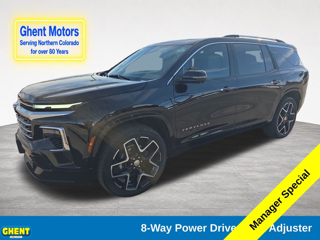 Mosaic Black Metallic 2025 Chevrolet Traverse High Country AWD SUV / Crossover Four-Wheel Drive 8-Speed Automatic