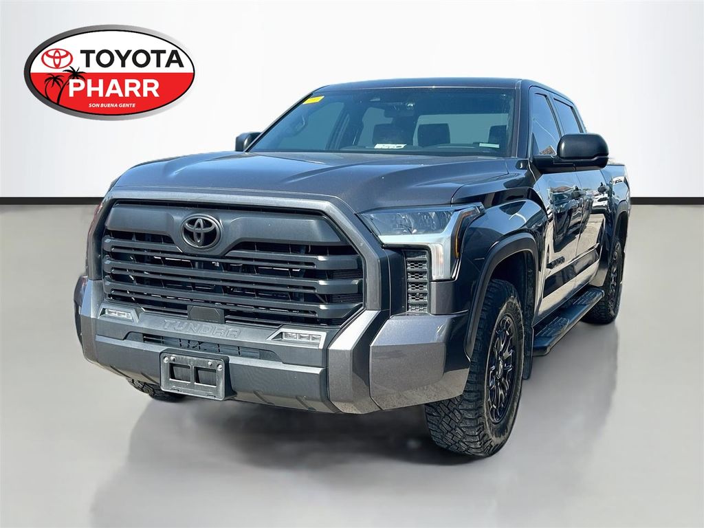 Magnetic Gray Metallic 2025 Toyota Tundra Pickup Truck Four-Wheel Drive Automatic