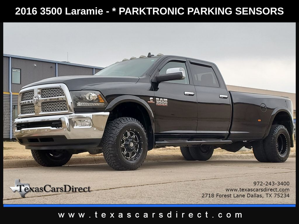 2016 RAM 3500 Laramie Crew Cab LB DRW 4WD