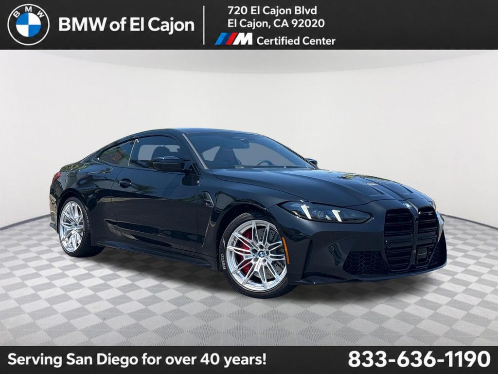 Black Sapphire Metallic 2026 BMW M4 Coupe All-Wheel Drive 8-Speed Automatic