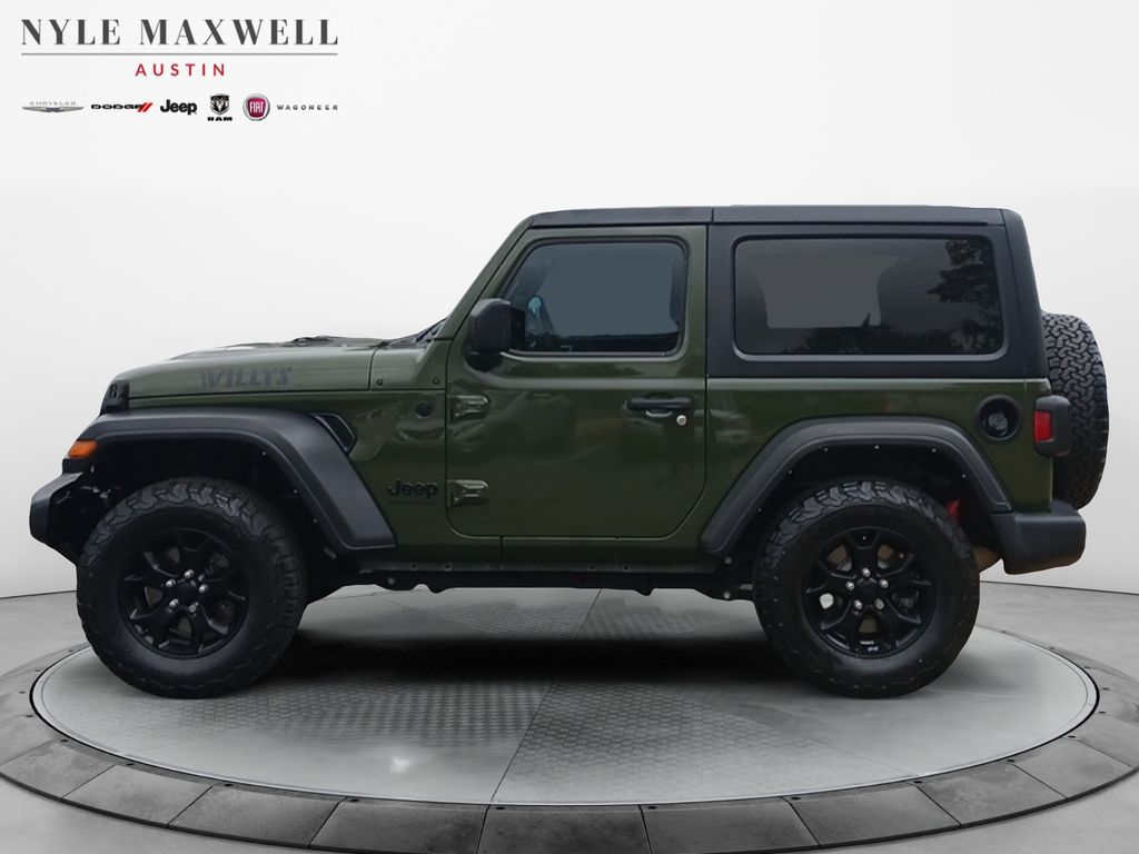 Used Car 2021 Jeep Wrangler  Willys For Sale Under $25,000 In Austin, Texas