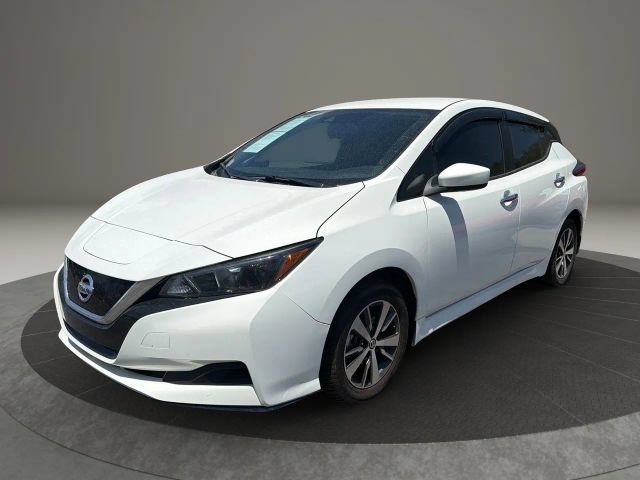Glacier White 2022 Nissan LEAF Hatchback Front-Wheel Drive Automatic