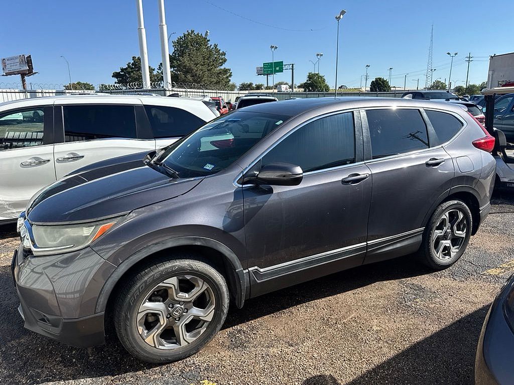 Gray 2017 Honda CR-V SUV / Crossover All-Wheel Drive Continuously Variable Transmission