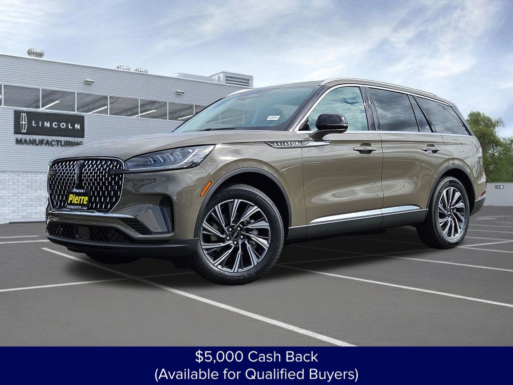 Harbor Gray Metallic 2026 Lincoln Aviator SUV / Crossover All-Wheel Drive Automatic