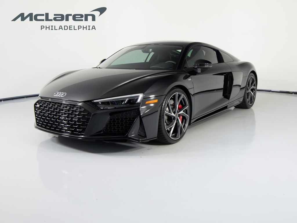 Mythos Black Metallic 2023 Audi R8 V10 Performance Coupe RWD Coupe Rear-Wheel Drive 7-Speed Automatic