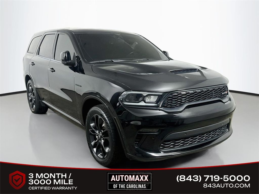 DB Black Crystal Clearcoat 2022 Dodge Durango SUV / Crossover All-Wheel Drive 8-Speed Automatic