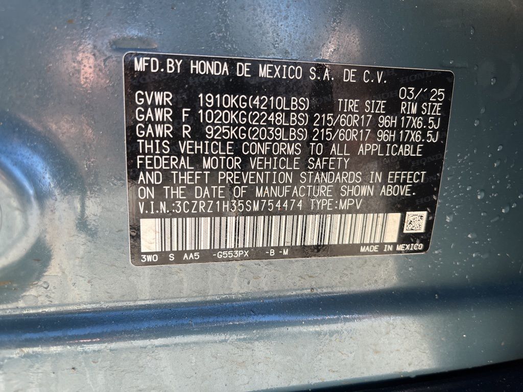 Thumbnail: 2025 Honda HR-V - 10